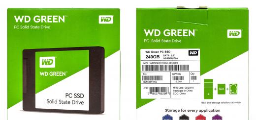 Обзор SSD-накопителя WD Green: начальный уровень